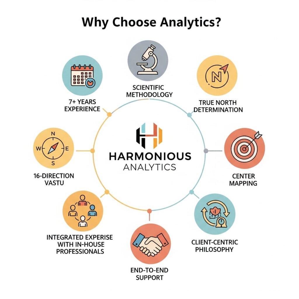 harmonious Analytics reason to choose this vastu consultant